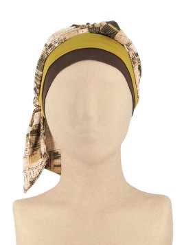 Gorro quimioterapia mujer cancer Marthree Alaqueca