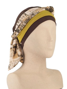 Gorro quimioterapia mujer cancer Marthree Alaqueca