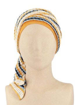 Gorro quimioterapia mujer cancer Launine Alaqueca