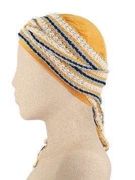 Gorro quimioterapia mujer cancer Launine Alaqueca