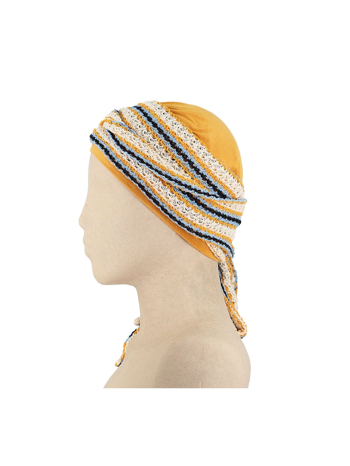 Gorro quimioterapia mujer cancer Launine Alaqueca