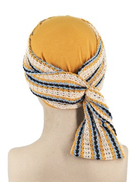 Gorro quimioterapia mujer cancer Launine Alaqueca