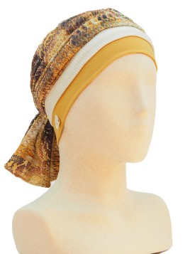 Gorro quimioterapia mujer cancer Amione Alaqueca