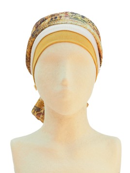 Gorro quimioterapia mujer cancer Amione Alaqueca
