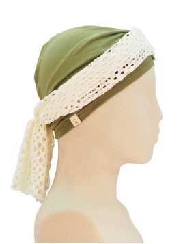 Gorro quimioterapia mujer cancer Laueight Alaqueca