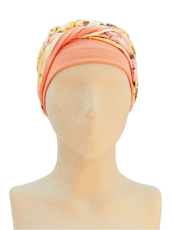 Gorrito turbante diadema multicolor