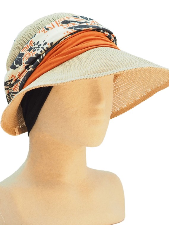Gorro y pamela quimioterapia verano cancer Bruone Alaqueca Gorro y pamela quimioterapia verano cancer Bruone Alaqueca